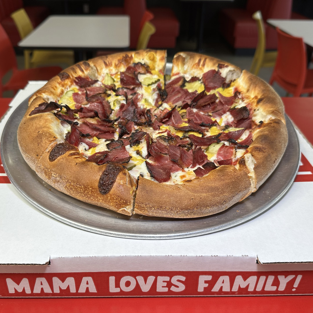 Brisket Pastrami Pizza