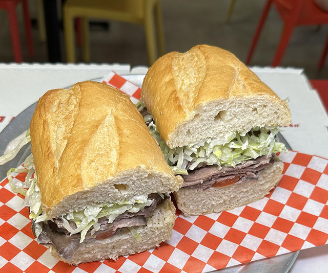 Jon-Jon's Cold Roast Beef